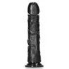 Real Rock Ultra Skin Gode Curved Strong 23 x 5.5cm Noir